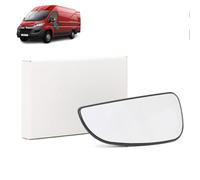 Glace de Rétroviseur Extérieure AVANT GAUCHE (Dégivrante) avec Support compatible pour Jumper Ducato Boxer (2006-) 8151LP 6441922
