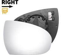 Glace De Rétroviseur Latéral Droit De Remplacement Avec Plaque De Support Chauffante, Verre Blanc, pour Hyundai Tucson 2016 2017 2018 2019