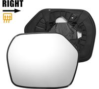 Glace De Rétroviseur Latéral Droit De Remplacement Avec Plaque De Support Chauffante, Verre Blanc Pour Honda CR-V CRV 2007-2011