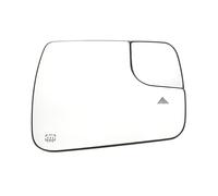 Glace De Rétroviseur pour Dodge pour Ram 1500 2500 2019-2022 68402036AA 68402095AA Rétroviseur Latéral De Porte Avant De Voiture en Verre Chauffant Angle Mort Verre de Rétroviseur Gauche(Droite)