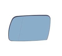 Glace De Rétroviseur Pour X5 E53 2000-2006 Cache De Rétroviseur Latéral Support Porte Garniture Anneau Lentille Cadre Boîtier Chauffant(Blue Left 1PC)