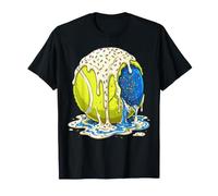 Glace de Tennis Drip Tennis Amateur de Sport T-Shirt