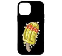 Glace d'eau Jaune sur bâton Coque pour iPhone 12 Mini