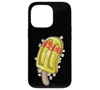Glace d'eau Jaune sur bâton Coque pour iPhone 13 Pro