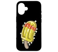 Glace d'eau Jaune sur bâton Coque pour iPhone 16
