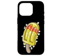 Glace d'eau Jaune sur bâton Coque pour iPhone 16 Pro