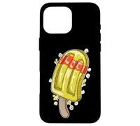 Glace d'eau Jaune sur bâton Coque pour iPhone 16 Pro Max