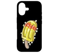 Glace d'eau Jaune sur bâton Coque pour iPhone 17