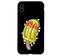 Glace d'eau Jaune sur bâton Coque pour iPhone XS Max