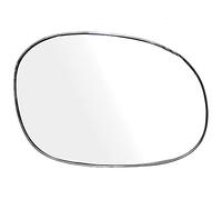 Glace Dégivrante (Miroir) de Rétroviseur Avant Droit Extérieur Côté Passager Couleur Chrome avec Support compatible pour C2 C3 I C3 PLURIEL XSARA PICASSO 1007 206 206 + - 8151.CC 8151.CT 8151.GF