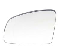 Glace Dégivrante (Miroir) de Rétroviseur Avant Gauche Extérieur Côté Conducteur Couleur Chrome avec Support compatible pour Meriva (X03) de 2003 à 2010-13148962 6428777
