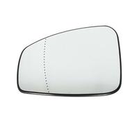 Glace Dégivrante (Miroir) de Rétroviseur Avant Gauche Extérieur Côté Conducteur Couleur Chrome avec Support compatible pour Mégane III (3) de 2008 à 2016-963660005R