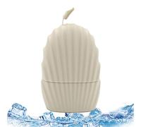 Glace faciale - Support de glace pour le visage - Masseur de glace en silicone réutilisable, soin de la peau pour soulager les poches des yeux et la beauté du visage