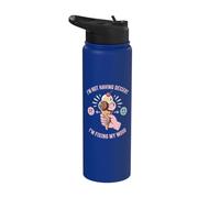 Glace Humeur Dessert Je Répare Mon Humeur Stainless Steel Insulated Water Bottle