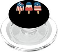 Glace Lover Independence Day 4 Juillet Foodie PopSockets PopGrip pour MagSafe