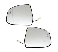 Glace miroir voiture Compatible Avec Ford Pour Focus MK3 2010 2011 2012 2013-2018 Porte Pour Chauffage Des Ailes Avertisseur D'angle Mort Pour Rétroviseur Extérieur