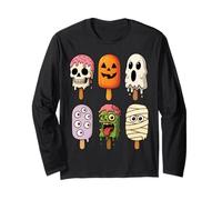 Glace Monstre d'halloween Amusante pour garçons et Filles Manche Longue