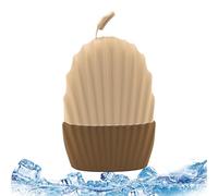 Glace pour le visage,Glace pour le visage - Rouleau à glaçons,Masseur de visage de glace de Silicone, soin réutilisable de peau de moule de glace de visage pour la beauté de visage de