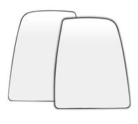 Glace Rétroviseur Compatible Avec Ford Pour Transit Pour Mk8 2014-2024 Rétroviseur Latéral Gauche Droit Verre Porte Chauffante Pour Vue Arrière Supérieure