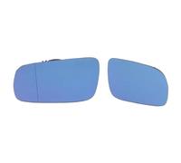 Glace Rétroviseur Droite Gauche Rétroviseur chauffant bleu style voiture pour Golf 4 MK4 et pour Bora 1998-2006, gauche et droite Verre Recul Miroir(Left and right)