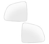 Glace Rétroviseur Extérieur Pour Tesla Pour Model Y 2019-2024, Lentille Bleue, Étanche À La Chaleur, Antireflet, Grande Vision Rétroviseur Grand Angle(White Left Right)