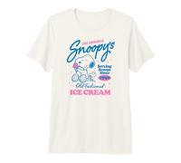 Glace Snoopy T-Shirt Haut de Gamme