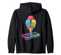 Glace Sur Platines Dj Ambiance Cool Sweat à Capuche