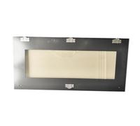 Smeg Vitre de façade de porte 692533653 pour four Noire