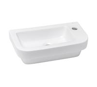 Glacera - Lave-mains d'angle 45 × 24 cm avec trou pour robinet à droite SAT Project