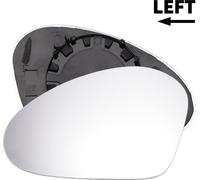 Glaces De Rétroviseur Latéral Gauche De Remplacement Avec Plaque De Support Convexe Non Chauffée En Verre Blanc pour SEAT Altea 2004-2006 pour SEAT Cordoba Ibiza 2002-2009