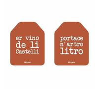 Glacette thermique vin double face, rouille, S.P.Q.eRe