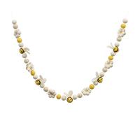 Glaciart One Guirlande d'abeille en feutre et marguerites - Bannière à suspendre pour chambre de bébé, chambre d'enfant, salle de classe - Décoration sur le thème de la forêt - Été, Noël, Pâques et printemps - Décoration d'intérieur - 88,9 cm