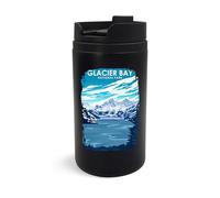 Glacier Bay National Park Alaska USA Tasse de voyage, tasse à café isotherme, tasse à café portable