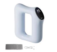 Glacier Blue Masseur de poids avec vibration à 8 vitesses et ceinture gainante pour tout le corps Câble de charge inclus
