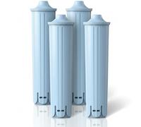 GLACIER FRESH Jura Claris Blue 71312 Lot de 4 cartouches filtrantes pour Jura Claris Blue, compatibles avec A1, A9, IMPRESSA F50 F55, C5, J90 J95, GIGA, ENA Micro, réduit le calcaire, sans BPA