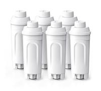 GLACIER FRESH Lot de 6 cartouches filtrantes DLSC002 pour machines à café De'Longhi® | Compatibles avec Magnifica® S, Eletta® Explorer, Dinamica® et série ECAM