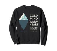 Glacier Iceberg Minimalist Arctic Nature Cadeau Sweatshirt