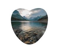 Glacier National Park Désodorisant de voiture à suspendre, tablettes d'aromathérapie parfumées longue durée pour voiture, cartes parfumées pour véhicules, chambre à coucher, armoire, style gris