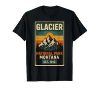 Glacier National Park Montana Est. 1910 T-Shirt