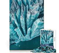 Glacier Perito Moreno, Argentine Puzzle de 1000 pièces pour Adultes Puzzle pour améliorer la mémoire, soulager Le Stress, à Assembler soi-même, Cadeau de Noël (50x75cm)