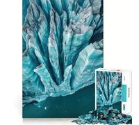 Glacier Perito Moreno, Argentine Puzzle de 1000 pièces pour Adultes Puzzle pour améliorer la mémoire, soulager Le Stress, à Assembler soi-même, Cadeau de Noël (50x75cm)