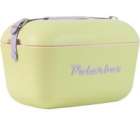 Glacière 12L Vert Lime Pop - logo et sangle violets POLARBOX