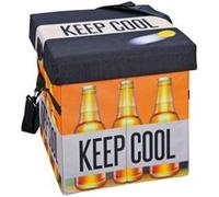 Inter Link - Sac isotherme pliable avec bandoulière réglable - Fanbox - Sac isotherme - Bière