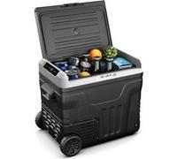 Glacière à compresseur 50 L Klarstein panneau LCD tout-terrain protection batterie 12 V/230 V Noir Noir