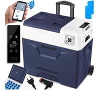 Glacière à compresseur électrique bleu marine - KESSER - 50 litres - Commande APP - Écran tactile LCD - Raccordement USB