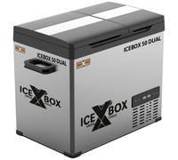 Glacière à compresseur T.I.P. - Technische Industrie Produkte Icebox 50 DUAL 44.4 l 12 V, 24 V, 230 V gris, noir