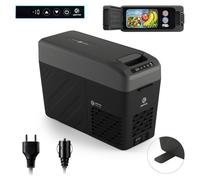 Glacière à Compression PEME Quest 14,6L - 12V/24V/220V - Portable pour Voiture Camion Camping-car - Refroidissement -20°C à +20°C