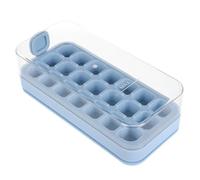 Glacière à Glaçons Sphériques Pp avec Couvercle, Rapide et Simple | Bacs à Glaçons pour Whisky, Smoothies, Café Glacé, Récipient Fermé, Nettoyage Facile, Usage Quotidien