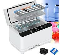 Glacière à insuline, double couche, grande capacité, refroidisseur de réfrigérateur portable pour voyage, mini réfrigérateur USB, garde les médicaments au frais avec