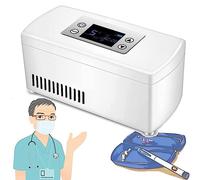 Glacière à insuline portable,Réfrigérateur à médicaments et à insuline,Autonomie De 6 À 8 Heures,Rappel De L'Alarme D'Alarme Plus Intime,Singlebattery